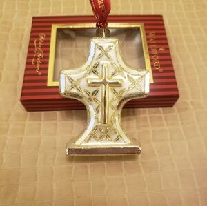 Waterford Cross Ornament